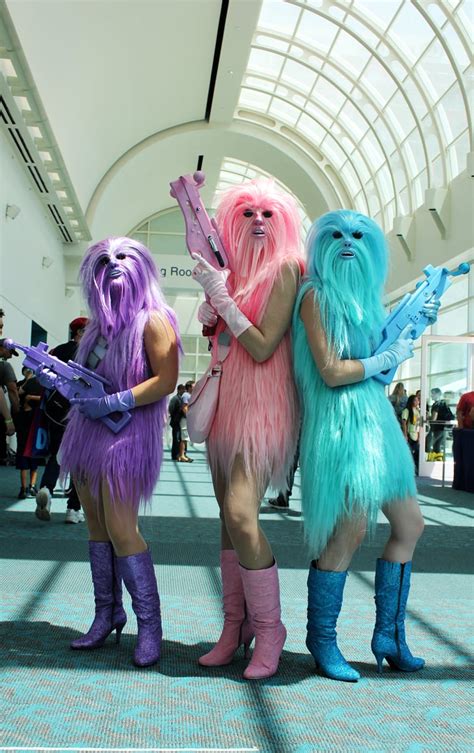 chewbacca s angels creative halloween costumes for women