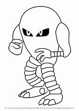 Pokemon Hitmonlee Draw Drawing Go Step Coloring Pages Games Colouring Tutorials Drawings Drawingtutorials101 Getdrawings Choose Board sketch template