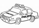 Ausmalen Polizeiauto Polizei Malvorlage Polizeiwagen sketch template