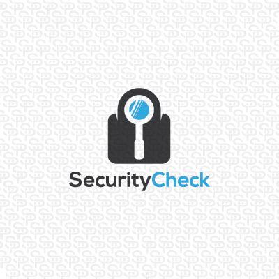 security check logo design gallery inspiration logomix