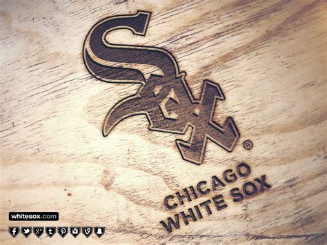 chicago white sox logo wallpaper wallpapersafari