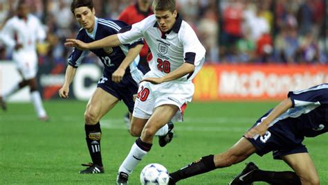 50 Greatest World Cup Goals Countdown No 4 Michael Owen Bursts