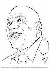 Magic Johnson Draw Drawing Basketball Players Step Iverson Allen Tutorials Getdrawings Learn Drawingtutorials101 sketch template