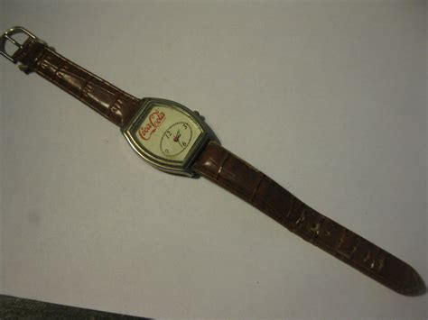 vintage coca cola wrist watch w band