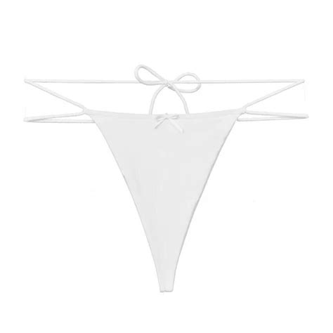 bandage sexy thongs micro bikini g strings tangas breathable cotton