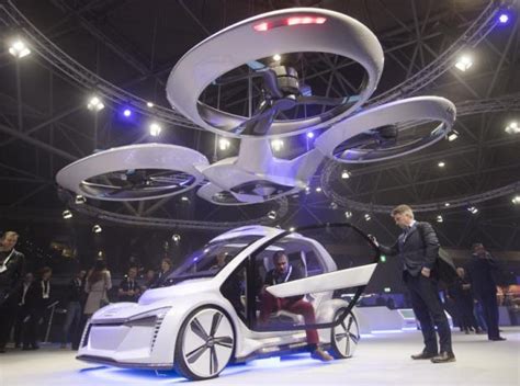 drone car mash  scale model takes flight