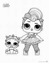 Lol Coloring Pages Surprise Doll Punk Dolls Miss Printable Rocker Print Getdrawings Bettercoloring Color Sheets Getcolorings Choose Board Template sketch template