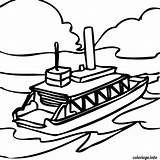 Bateau Dessin Mouche Coloriage Boat Colorier Imprimer Navire Ferry Paddle Clipartmag Coloriages Imprimé sketch template