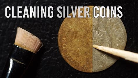 clean  silver coins  chemicals