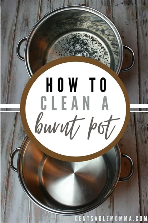 clean  burnt pot   cleaning cleaning hacks diy