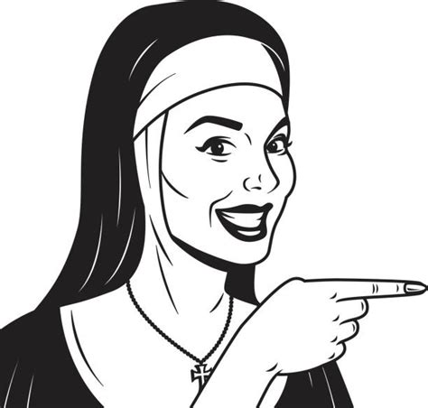 best nun habit illustrations royalty free vector graphics