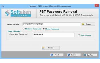 Cigati PST Password Remover screenshot #2