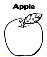 Apple Coloring Fruit Drawing Fruits Kids Pages Line Clipart Drawings Clip Color Kindergarten Use Print Pix Clipartbest Preschool Printable Getdrawings sketch template
