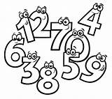 Liczby Kolorowanki Kolorowanka Druku Edukacyjne Numbers Planetadziecka Página Iconos Básicos Números Drukowania Balint Sebestyen sketch template