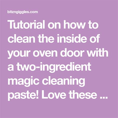 clean     oven door cleaning paste cleaning
