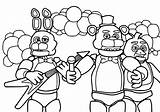 Fnaf Coloring Pages Printable Everfreecoloring sketch template