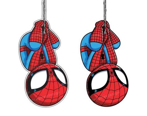 spiderman clipart sticker avengers marvel superhero etsy in 2021
