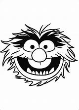 Muppets Coloring Pages Muppet Animal Show Colouring Printable Kids Fun Drawing Wanted Most Babies Svg Piggy Print Colour Cartoon Paint sketch template