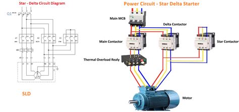 star delta starter control wiring diagram  timer search   wallpapers