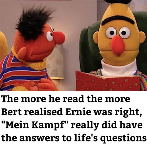Bert And Ernie Stupid Funny Memes Bert And Ernie Meme Sesame Street