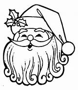 Santa Coloring Claus Christmas Beard Pages Joyful Curly Color Print Printable Mrs Netart Getcolorings sketch template