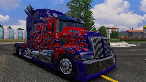 Optimus Prime Truck Transformer 4 Ets2 Mods