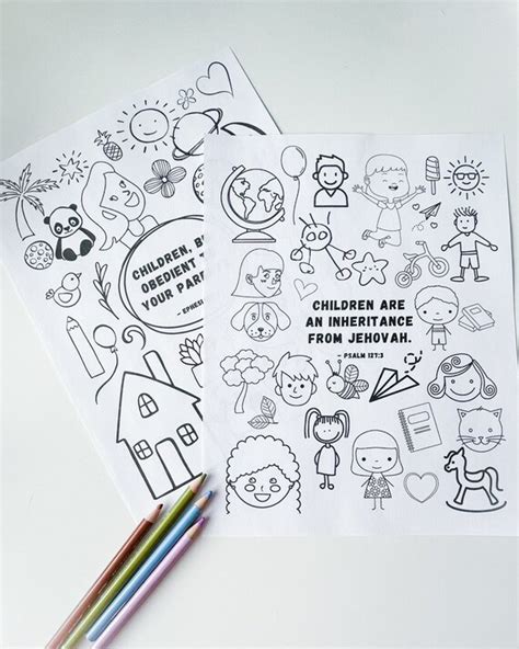 printable coloring pages  kids children   etsy