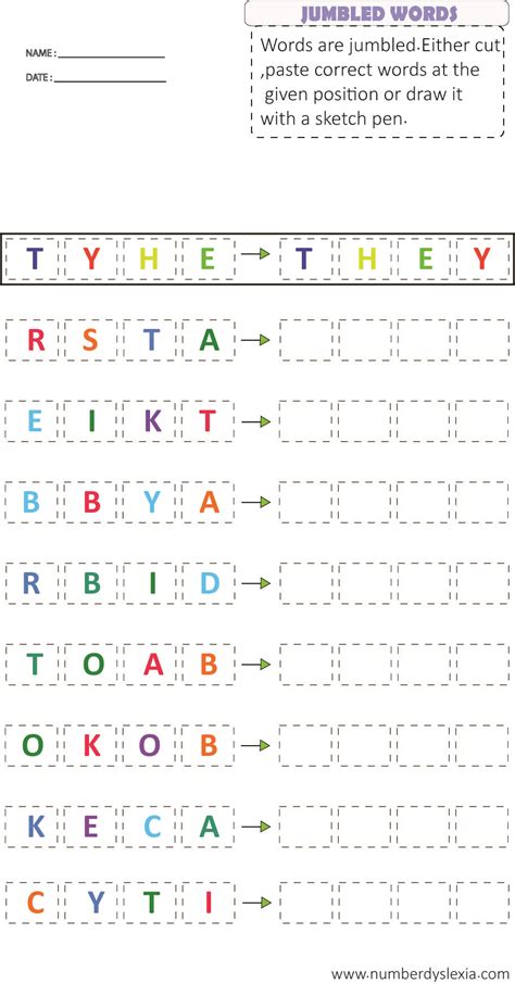 printable dyslexia worksheets printable world holiday