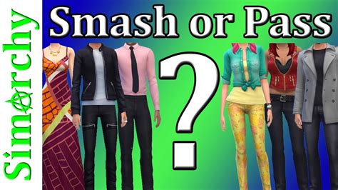 The Sims 4 Create A Sim Cas Smash Or Pass Tag Challenge
