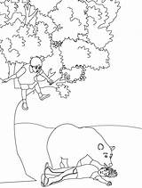 Fables Coloring Pages Travellers Two Printable Aesop Index sketch template