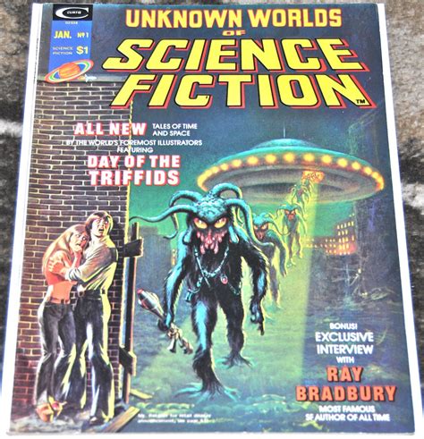 Unknown Worlds Of Science Fiction 1 1975 In Vf Condition