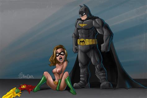 Rule 34 Batman Batman Series Breasts Caught Dc Female Hornduck Male