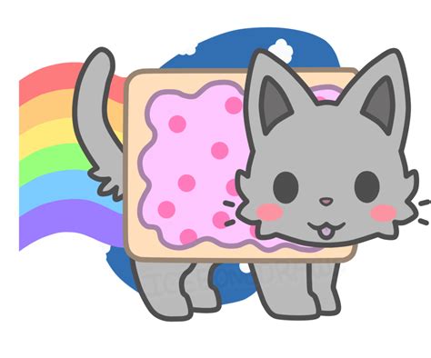 Library Of Nyan Cat Picture Free Library Png Files Clipart