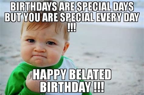 20 Funny Belated Birthday Memes For Forgetful People