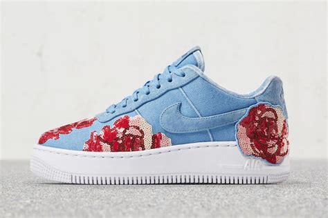 swag craze nike air force   floral sequin pack
