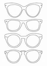 Sunglasses Coloring Printable Color Pages Luxury Print Getcolorings Colorings sketch template