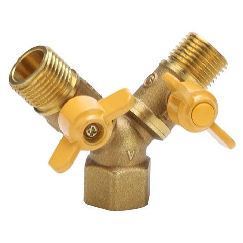 kritne   tap adapter  brass garden irrigation   double tap hose adapter dual faucet