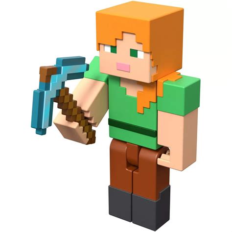 minecraft craft  block figure alex