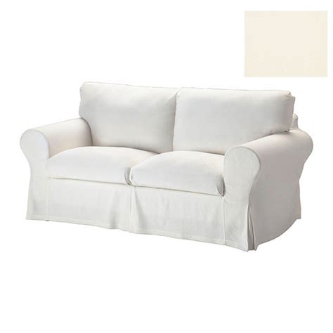 ikea ektorp 2 seat sofa slipcover loveseat cover stenasa white off