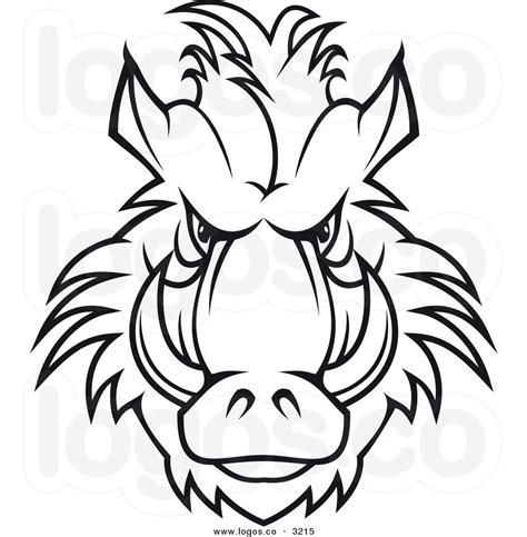 boar head drawing wwwimgkidcom  image kid