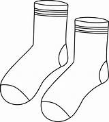 Socks Clip Clipart Sock Pair Shoes Cliparts Mitten Winter Google Clothing Long Mycutegraphics Visit Clipartmag Library Sg sketch template