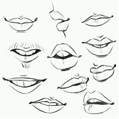 full lips drawing  getdrawings