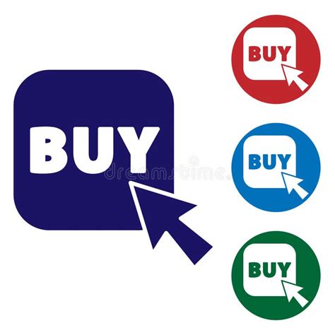 shop  icon blue square button stock vector illustration  commerce background