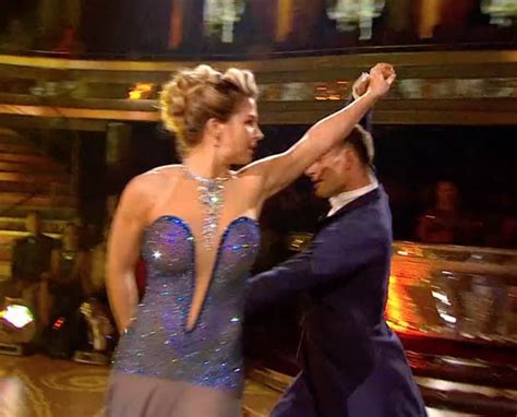 Strictly Come Dancing 2017 Gemma Atkinson Sexy Frontless Dress Stuns