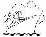 Ship Cruise Coloring Draw Pages Disney Drawing Printable Getcolorings Netart Color Clipartmag Getdrawings sketch template