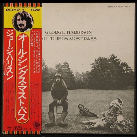 Купить виниловую пластинку George Harrison All Things Must Pass 3lp