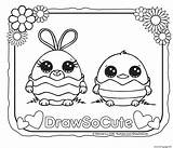Coloring Draw Cute Pages So Printable Print Easter Drawsocute Kim Unicorn Color Girls Colouring Mini Colorings Kids Kardashian Book Template sketch template