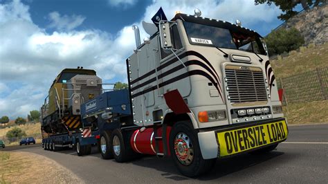 freightliner flb  truck mod euro truck simulator  mods