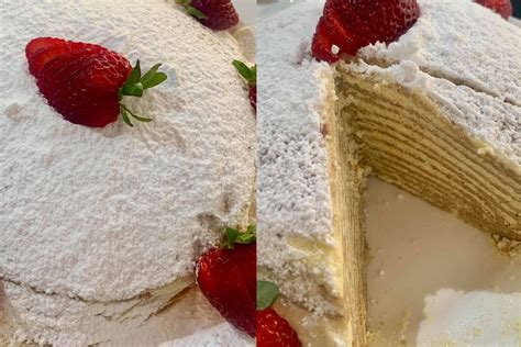 bake layered cake hack   surprising  aldi item  homes  gardens
