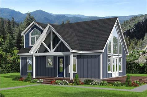 cottage home  bedrms  baths  sq ft plan   vacation house plans country